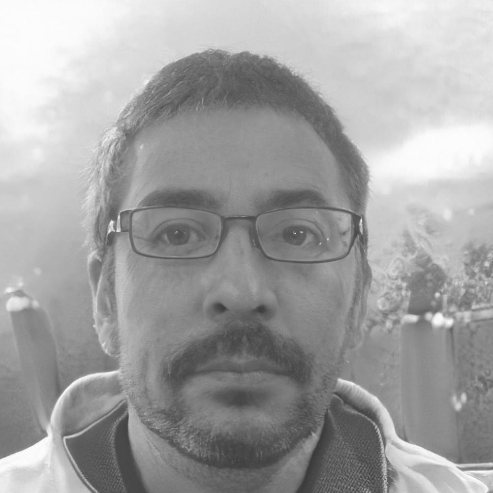 Retrato de Tomás Vílchez, compositor y arreglista